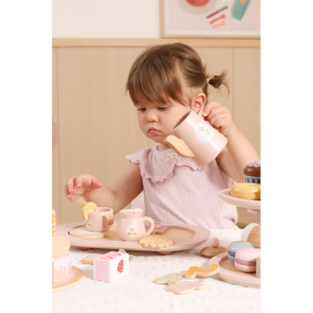 Suport pentru prajituri din lemn, PolarB Viga [4]