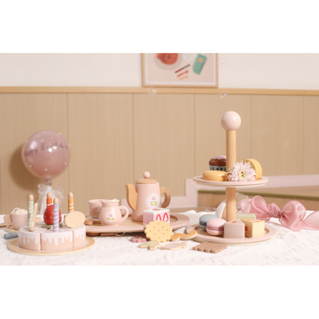 Suport pentru prajituri din lemn, PolarB Viga [6]