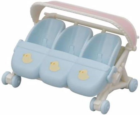 SYLVANIAN FAMILIES-CARUCIOR PENTRU IEPURASI TRIPLETI [1]