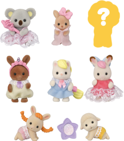 Noutati - Sylvanian Families-Figurina Surpriza Coafuri Amuzante