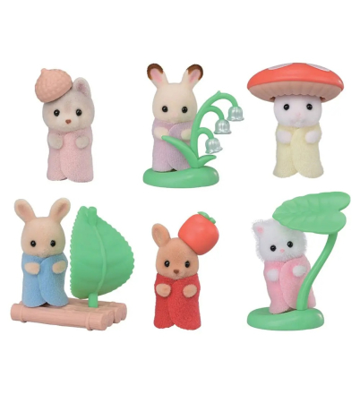 Varsta - Sylvanian Families-Figurina Surpriza Mini Bebelusi Cu Costume Inspirate Din Padure