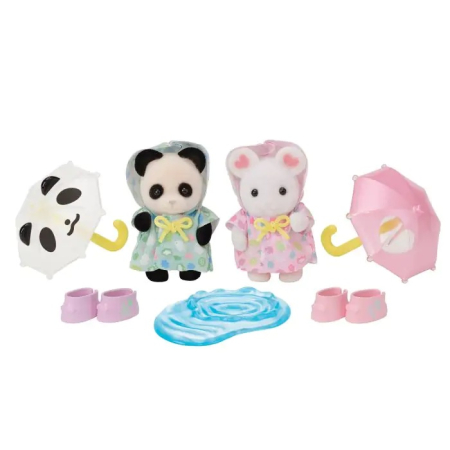 Varsta - Sylvanian Families-Prietenii De La Gradinita - Duo Pentru O Zi Ploioasa