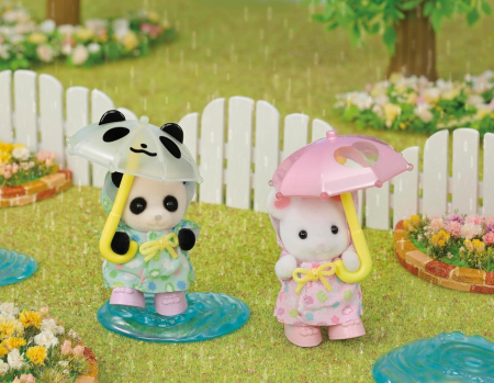 Sylvanian Families-Prietenii De La Gradinita - Duo Pentru O Zi Ploioasa [2]