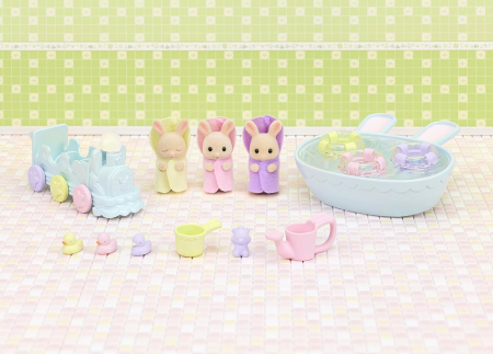 Sylvanian Families-Set Baie Tripleti [6]