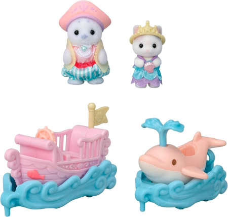 Noutati - SYLVANIAN FAMILIES-SET PARC DISTRACTIE BALENA SI BARCA