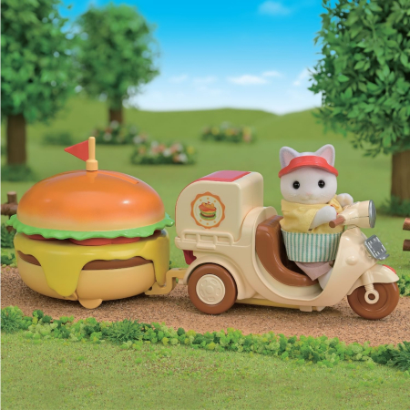 Sylvanian Families-Standul De Hamburgeri [4]