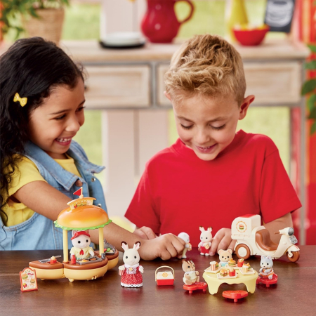 Sylvanian Families-Standul De Hamburgeri [3]