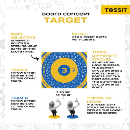 Tabla de joc TOSSIT – Varianta de Familie [6]