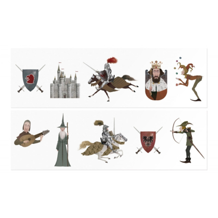 Tatuaje Londji, Cavaleri medievali [0]