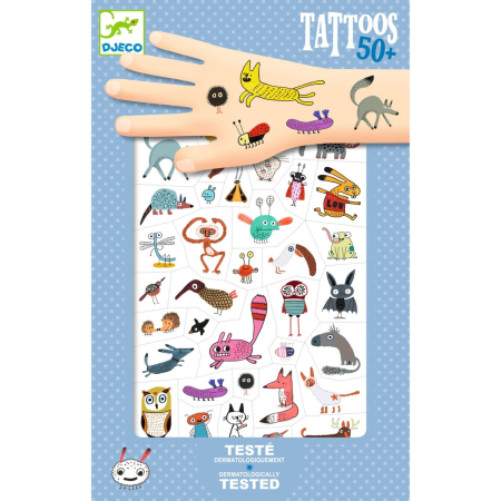 Accesorii - Tatuaje temporare Mici vietati, Djeco