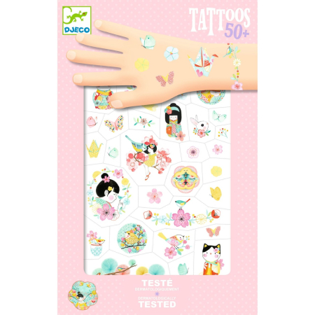 Bijuterii fantezie - Tatuaje temporare Sakura, Djeco