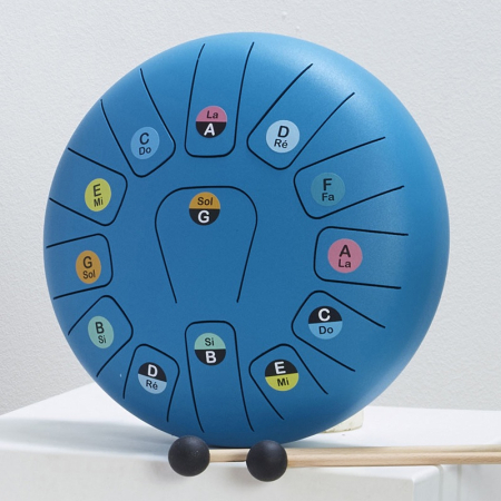 Tongue drum 13 note - Instrument de Percutie Toba Xilofon - Vilac [4]