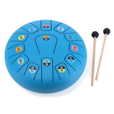 Jucarii creative - Tongue drum 13 note - Instrument de Percutie Toba Xilofon - Vilac