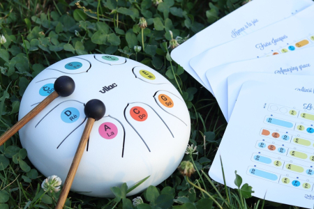Tongue drum - instrument de percutie toba xilofon - Vilac [3]