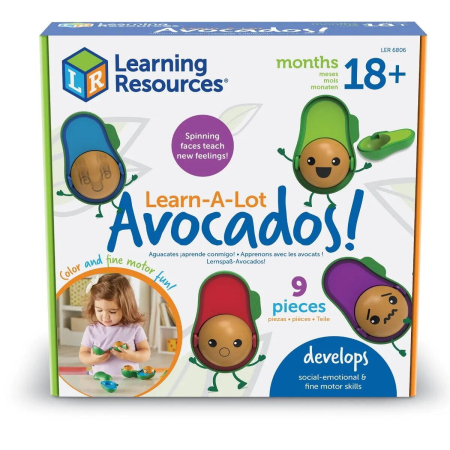 Jucarii Senzoriale - Totul despre emotii cu Avocado