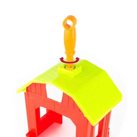 Tractoras construiti un prieten Corey [6]