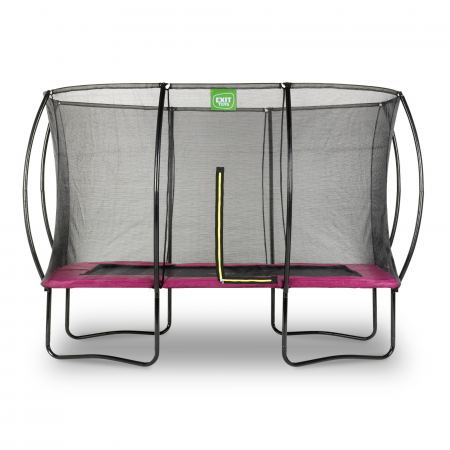 Jucarii de exterior - Trambulina Silhouette 244x366cm - roz