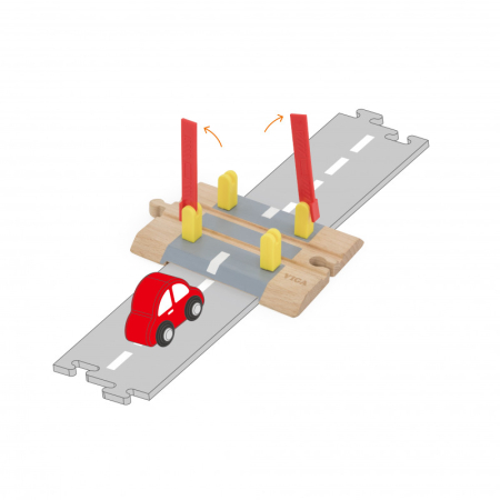 Trecere de cale ferata cu sunete, Viga [2]