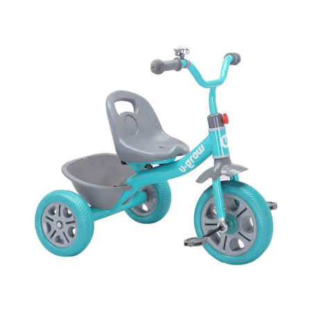 Tricicleta cu pedale verde/turcoaz, U-Grow [3]