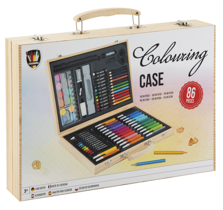 Trusa pentru pictura si desen (86 piese) [1]