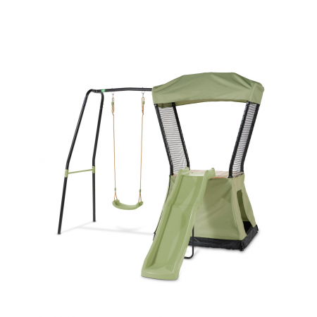Jucarii de exterior - Turn de joacă Ivy cu tobogan si 1 leagan, Exit Toys