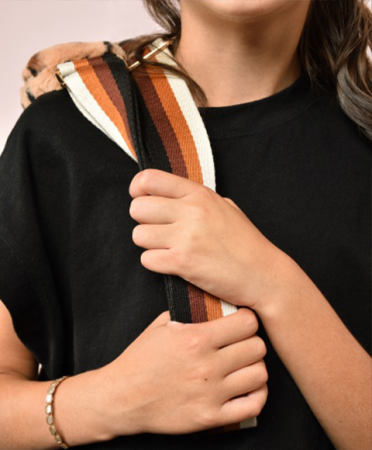 Ursulet din plus - geanta crossbody adorabila, 30 cm, imprimeu leopard [5]