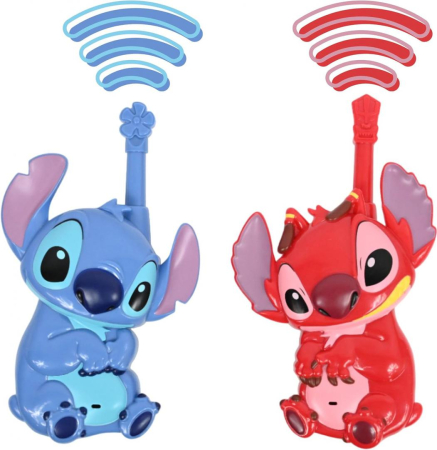 Jucarii de rol - WALKIE-TALKIE 3D, 500 M, DISNEY STITCH