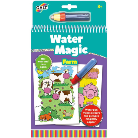 Jucarii creative - Water Magic: Carte de colorat La ferma