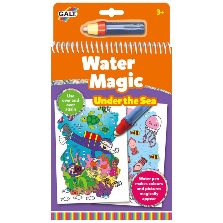 Jucarii creative - Water Magic: Carte de colorat Lumea acvatica