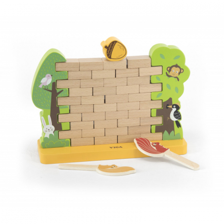 Zidul instabil, joc de indemanare, Viga [1]