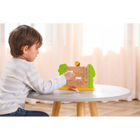 Zidul instabil, joc de indemanare, Viga [4]