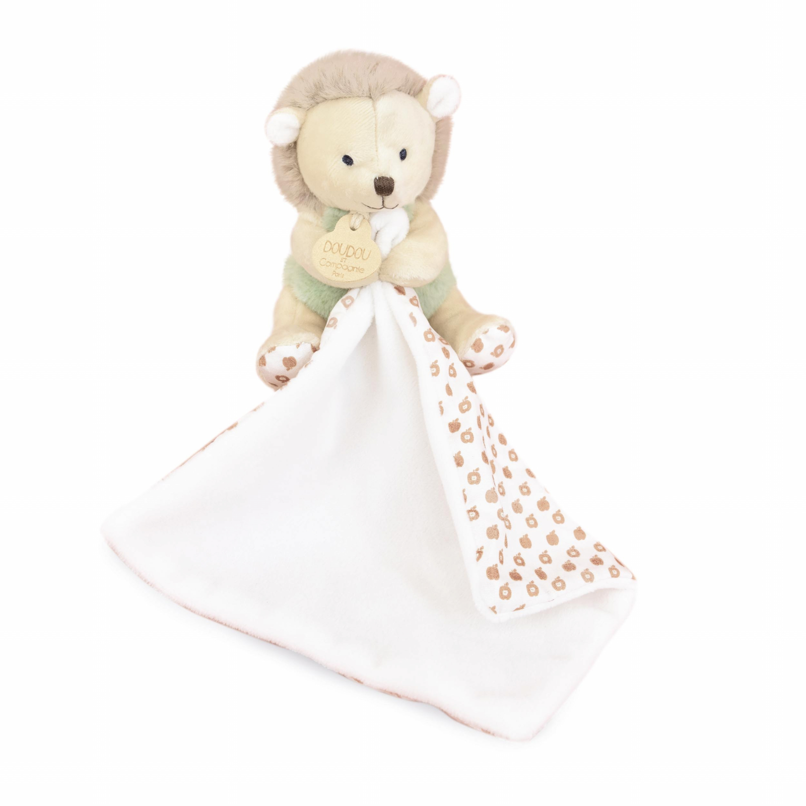 Animalut LES RIKIKIS - jucarie de plus cu paturica, 11 cm arici