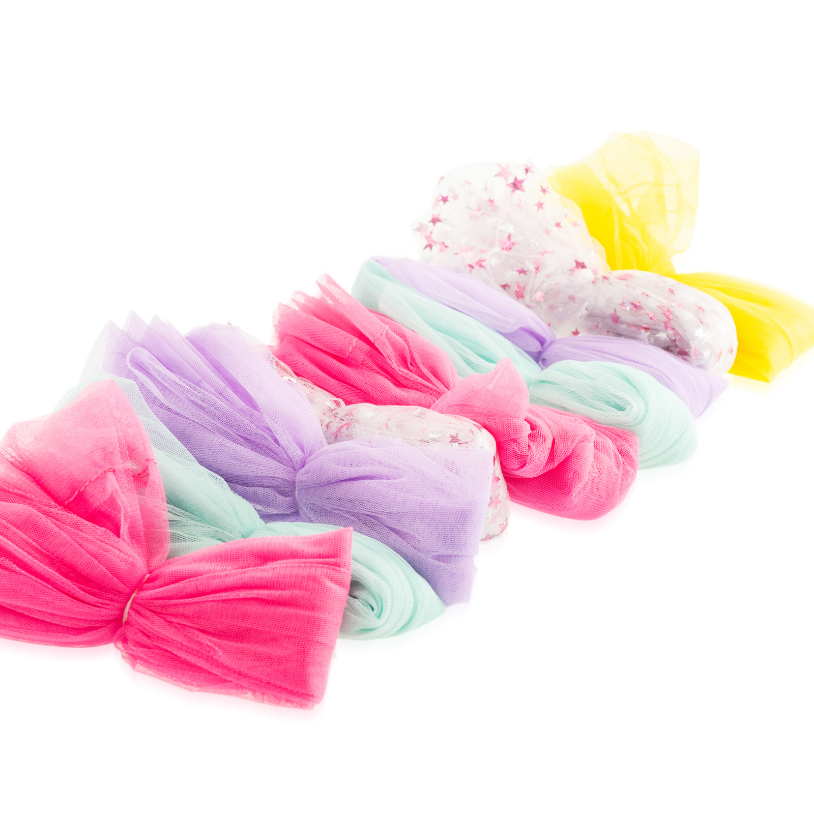 Baldachin decorativ copii Girabrilla – Tenda dei Sogni, cu lumini LED si tulle colorat [7]