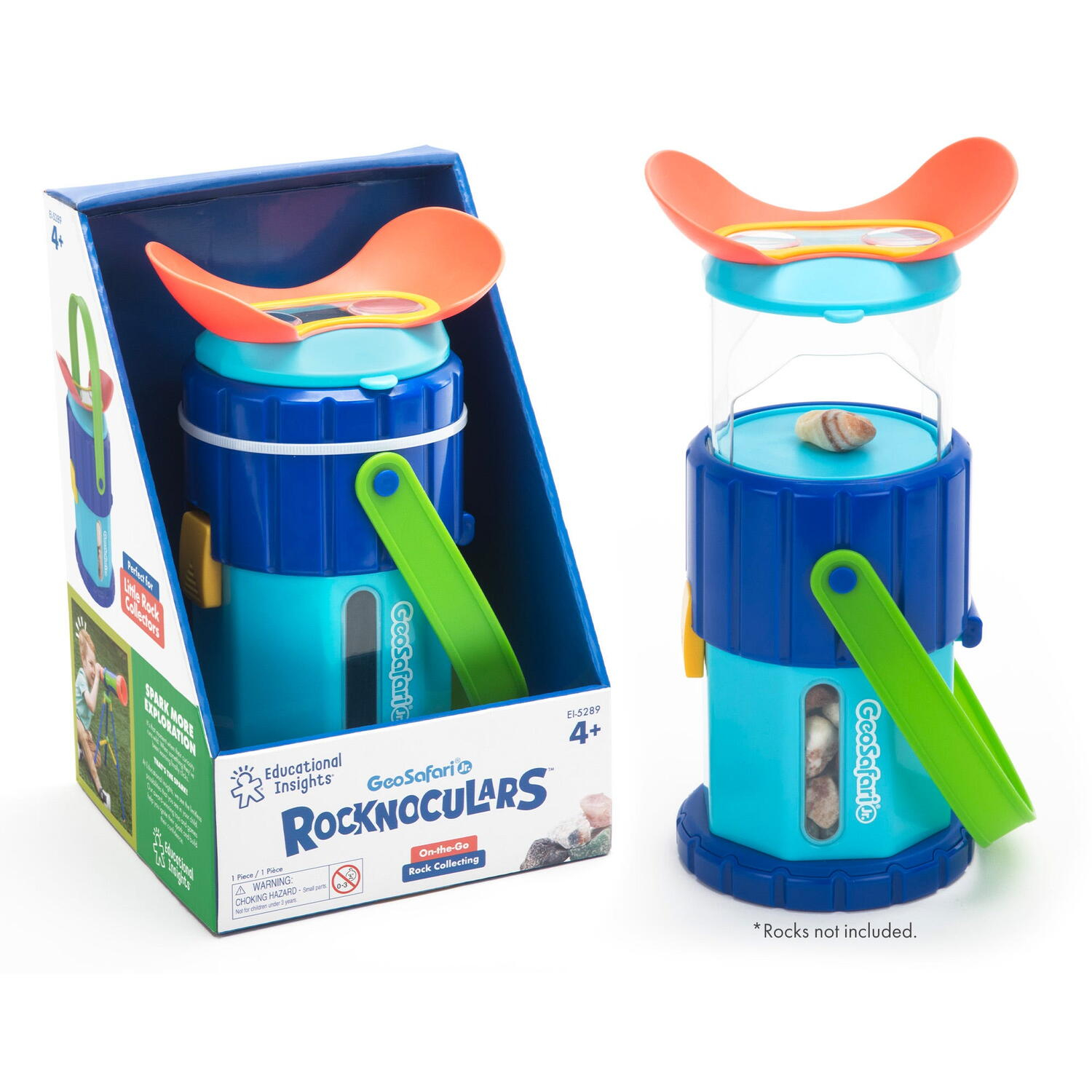 Binoclu GeoSafari  Jr- Micutul explorator al rocilor