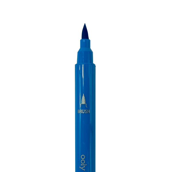 Carioci 2 in 1 cu  pensula si varf fin, Color Luxe-set de 20 [5]