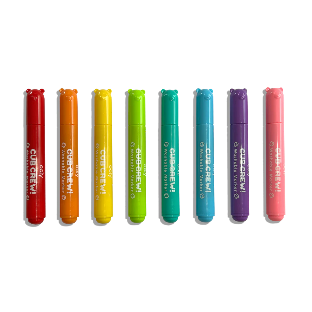 Carioci lavabile Echipa Ursuletilor - set de 8, Cub Crew [2]