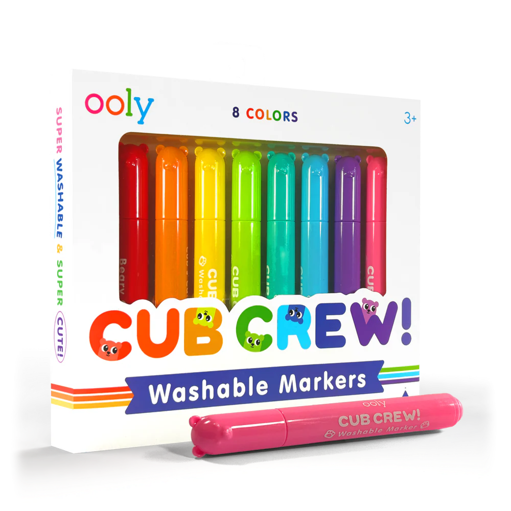 Carioci lavabile Echipa Ursuletilor - set de 8, Cub Crew [1]