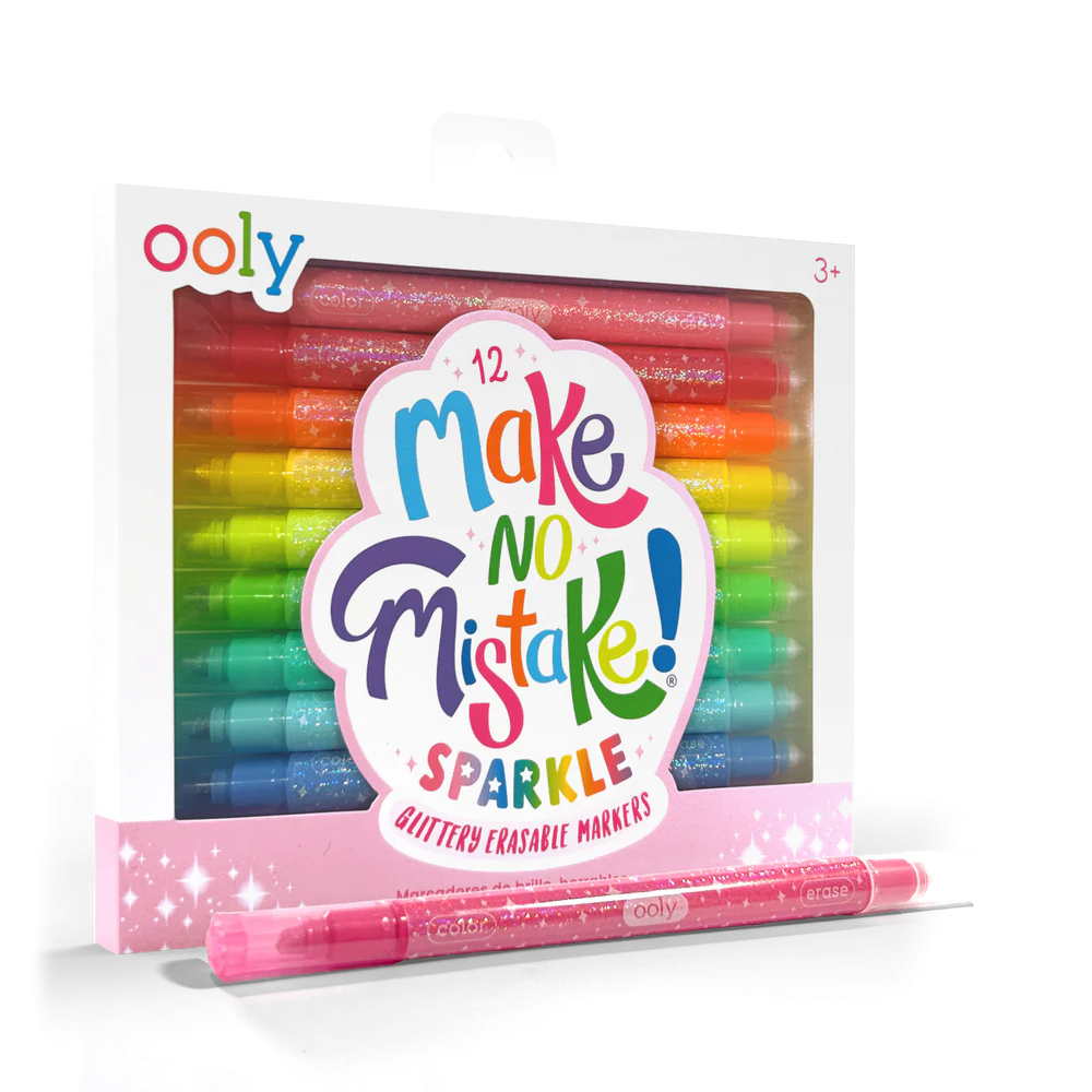 Carioci stralucitoare care se sterg - Make no mistake! - Set de 12 [1]