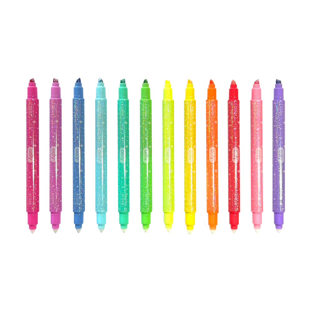 Carioci stralucitoare care se sterg - Make no mistake! - Set de 12 [3]