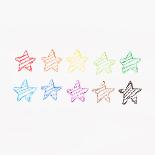 Creioane colorate parfumate rasucibile - Yummy Yummy, set de 10 [4]