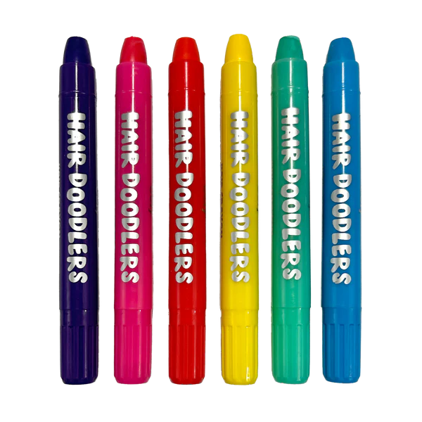 Creioane colorate pentru păr Hair Doodlers - set de 6 [3]