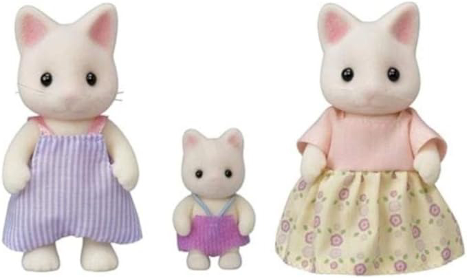 Figurine Sylvanian Families - Familia Pisicutelor Floral