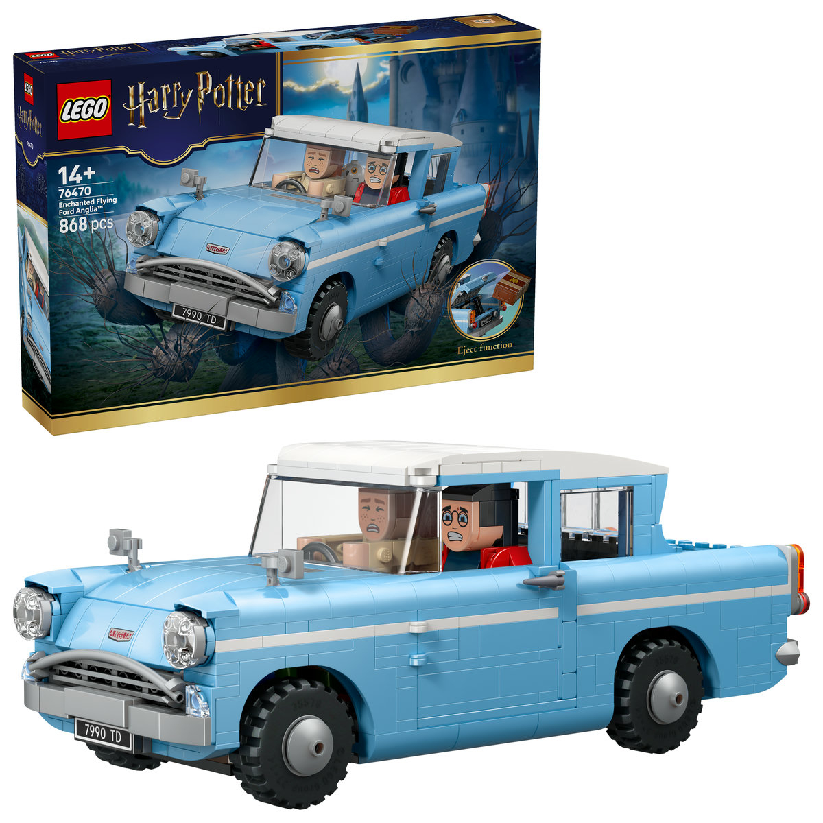 Ford Anglia  zburator fermecat