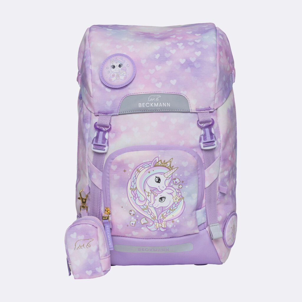 GHIOZDAN, RUCSAC ERGONOMIC PENTRU sCOALA, CLASIC MAXI, UNICORN PRINCESS PURPLE