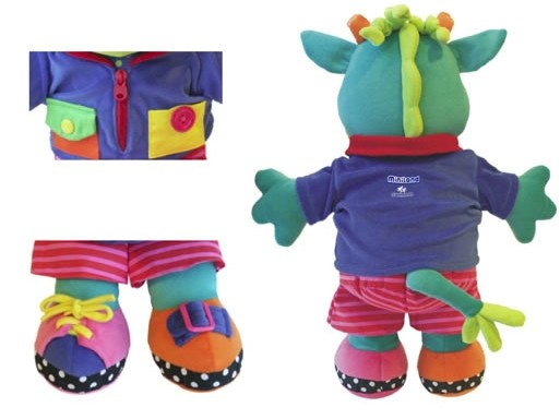 Invata sa-l imbraci pe Dragy Miniland