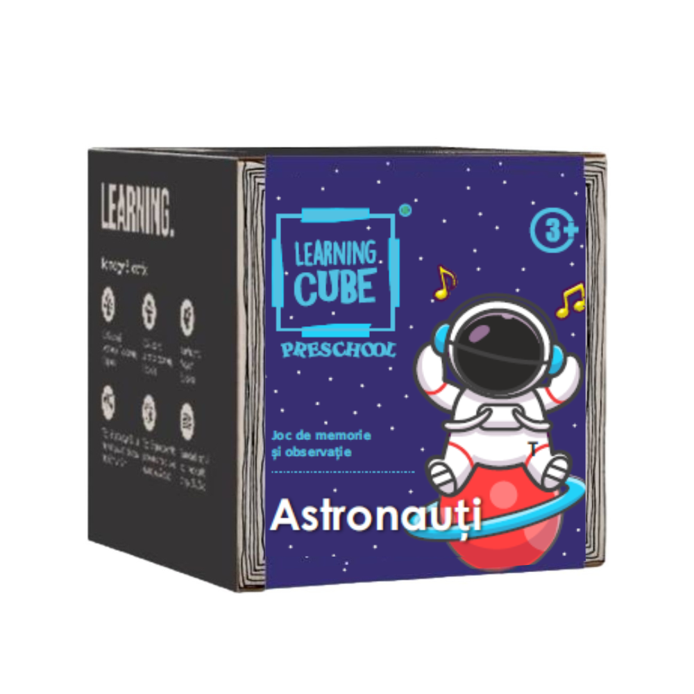 Joc de atentie Learning Cube  - Astronauti