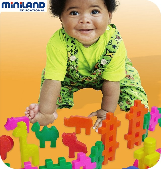 Joc de constructii Carnavalul animalelor Miniland