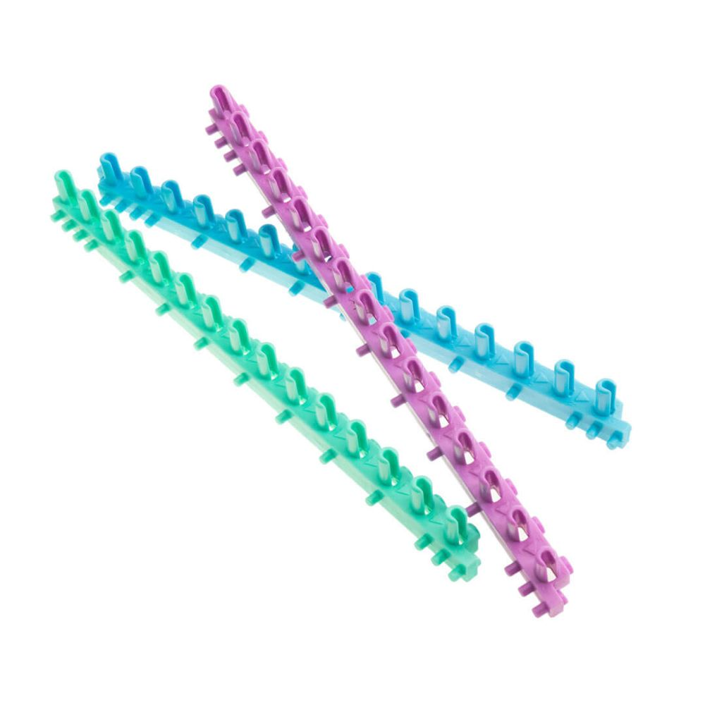 Set creativ cu elastice colorate pentru bratari, Elasticolor [4]