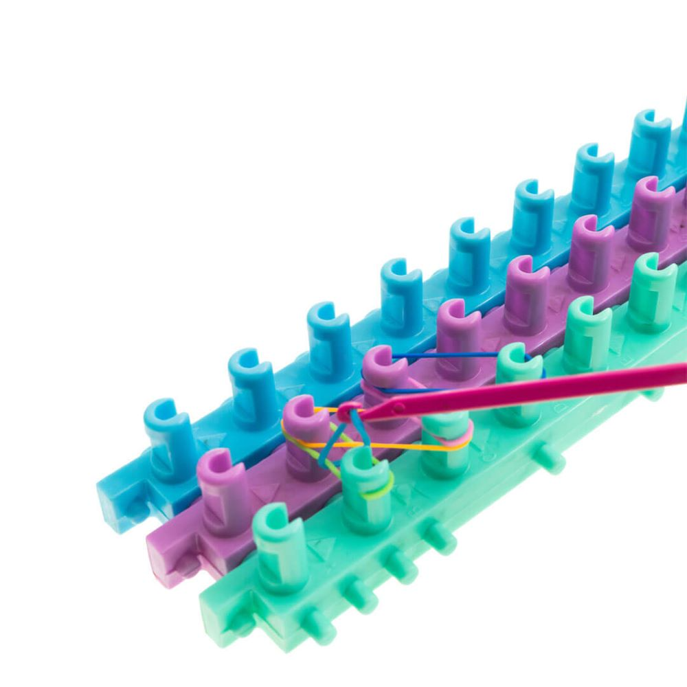 Set creativ cu elastice colorate pentru bratari, Elasticolor [3]