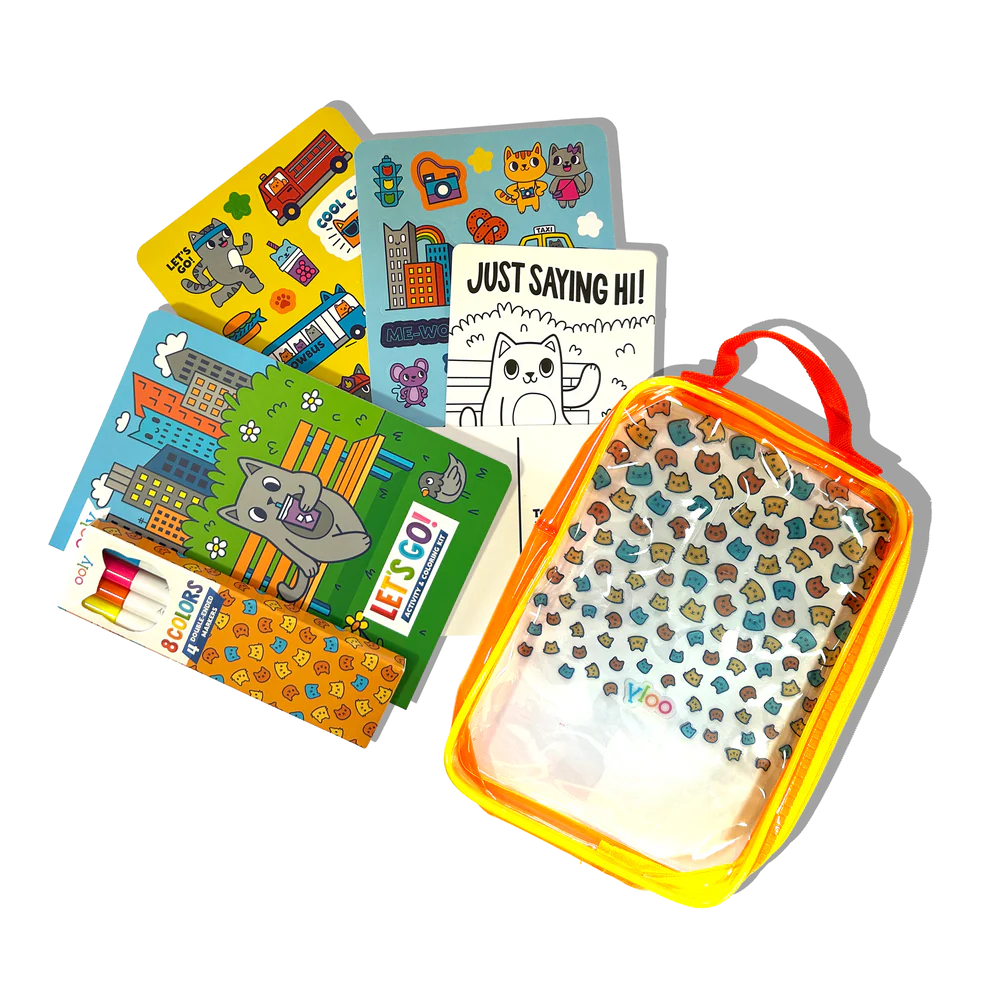 Kit portabil de activități și colorat - Pisicuta - Let's Go! Kitty in the City [5]